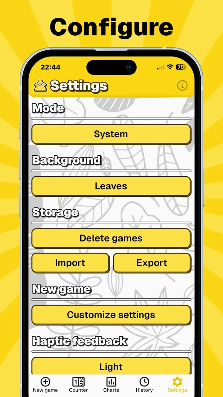 Capture d'écran MyScoreTracker 6