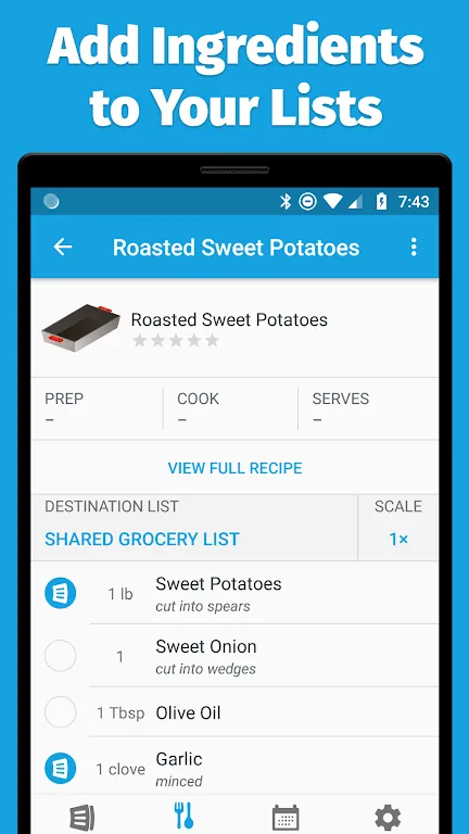Capture d'écran de l'application AnyList 5