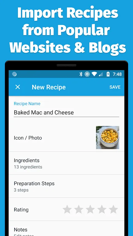 Capture d'écran de l'application AnyList 7