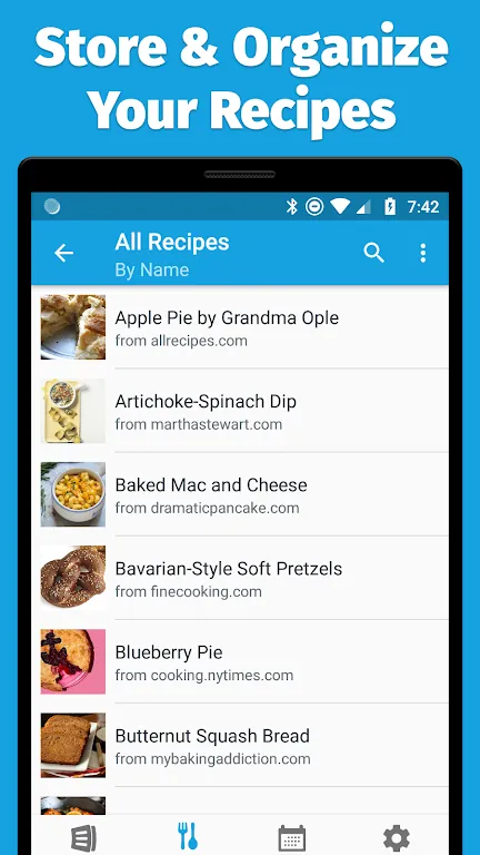Capture d'écran de l'application AnyList 4