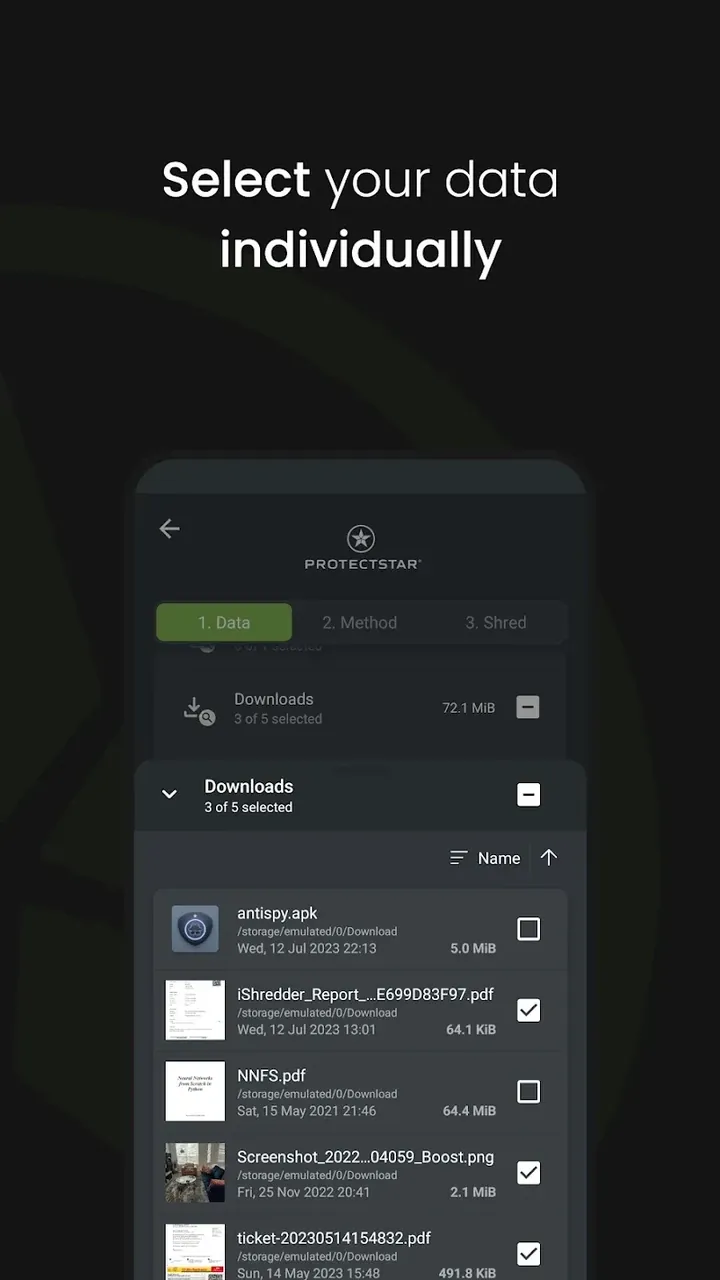 Aperçu capture d'écran Secure Erase iShredder 5