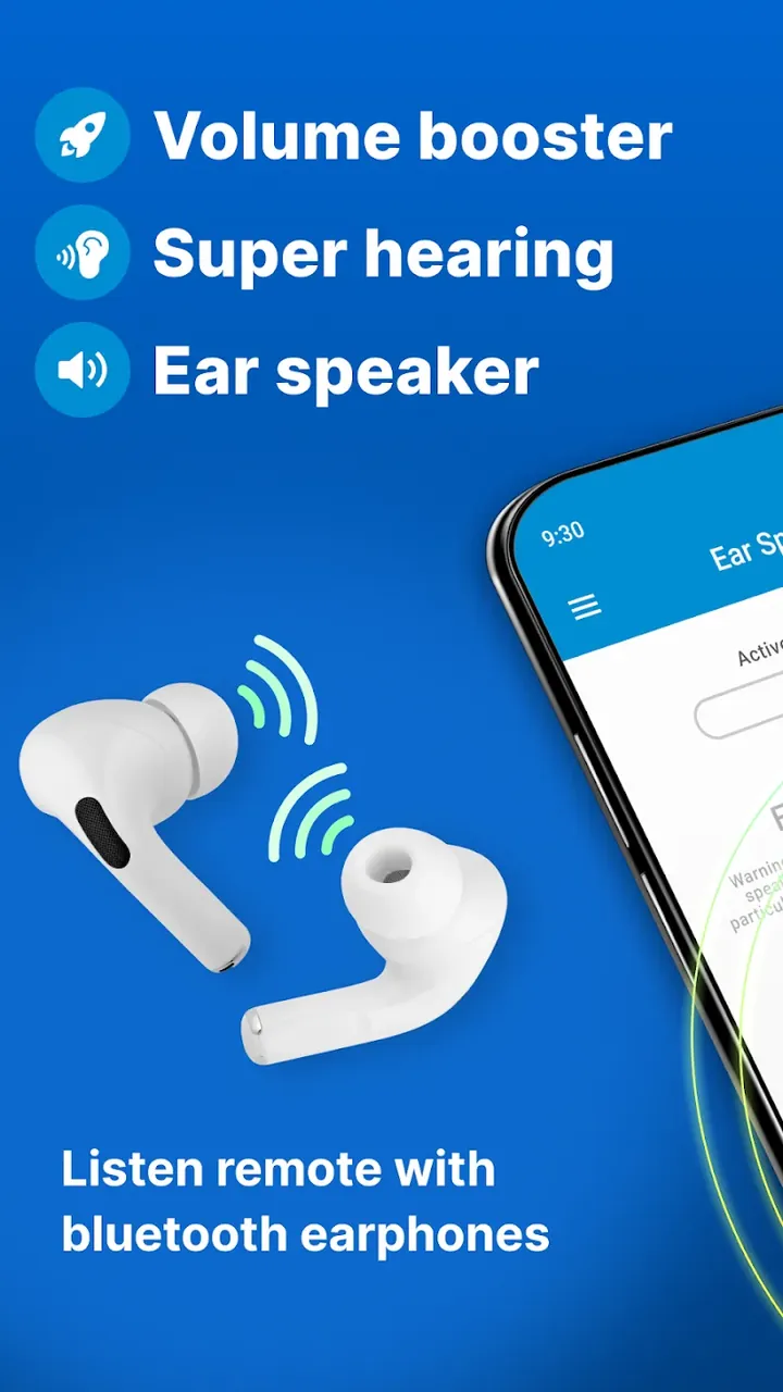 Ear Speaker Hearing Amplifier capture d'écran 3