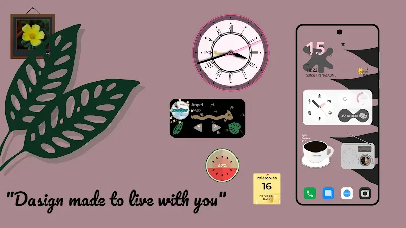 Capture d'écran 3 de Color Widgets 17 for KWGT