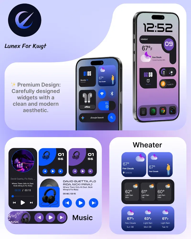 Aperçu d'image 5 de Lunex For Kwgt