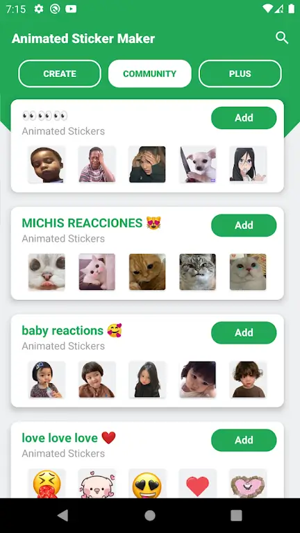 Aperçu 7 de Animated Stickers Maker & GIF