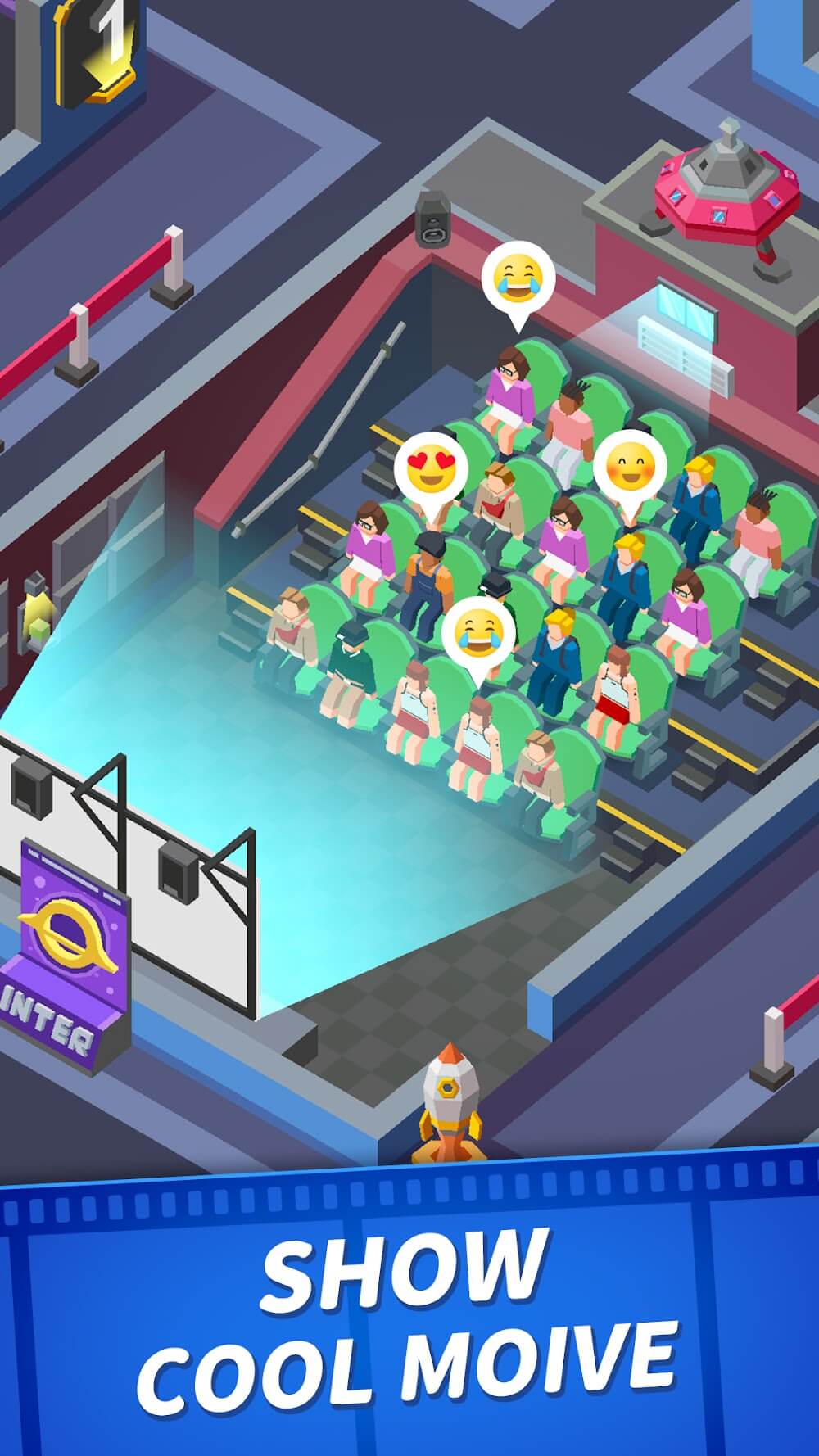 Idle Cinema Empire Tycoon screenshot 3