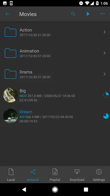 Aperçu de nPlayer capture d'écran 6