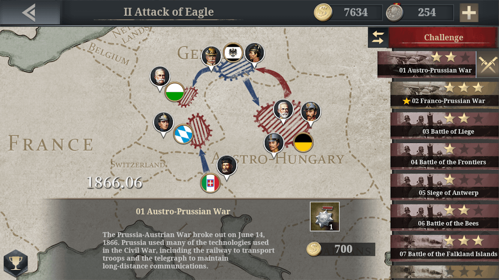 European War 6: 1914 gameplay screenshot 7