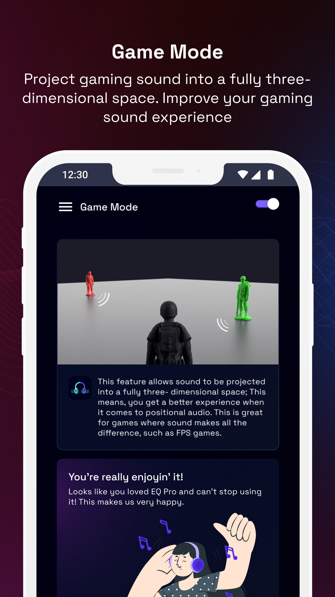 Volume Booster – Equalizer Pro capture d'écran 2