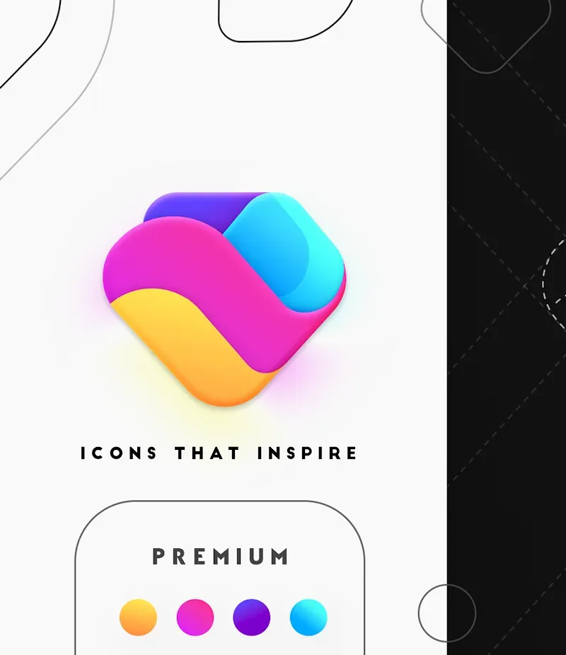 Capture d'écran de l'application Premium Icons 3