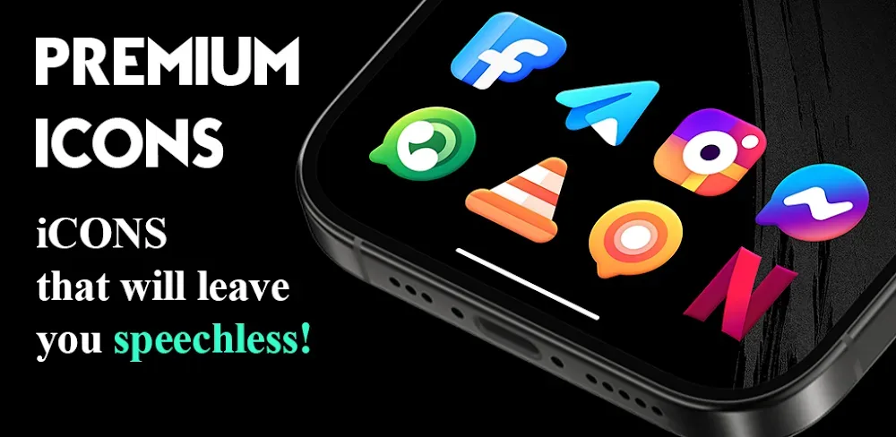 Capture d'écran de l'application Premium Icons 1