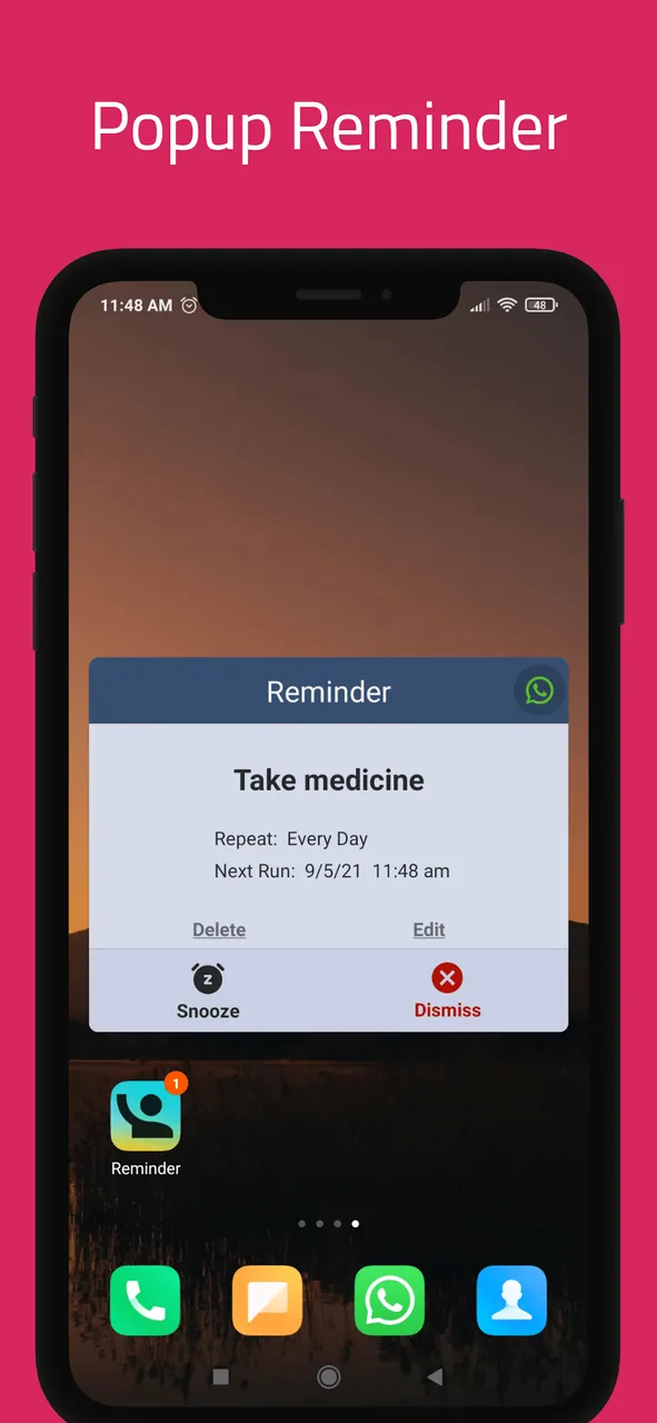 Capture d'écran Reminder Pro 4