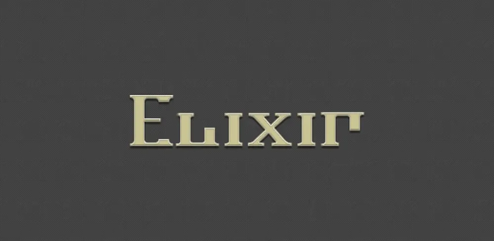 Aperçu d'Elixir dans l'application 1
