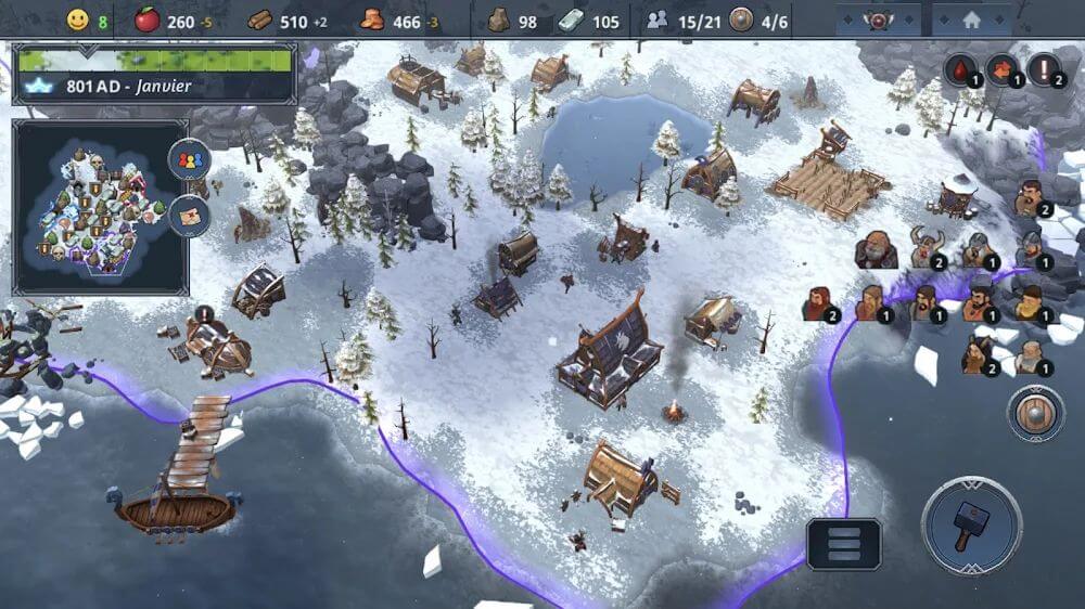 Tangkapan layar Northgard 3