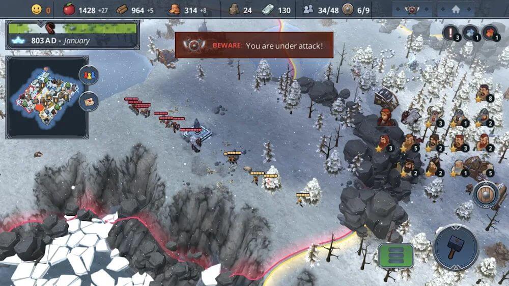 Tangkapan layar Northgard 6