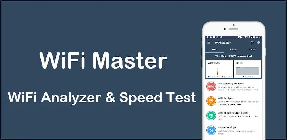 Capture d'écran de l'application WiFi Router Master 1