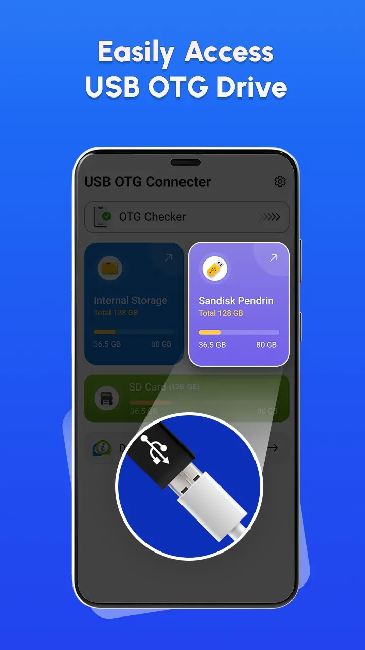Capture d'écran OTG Checker 3
