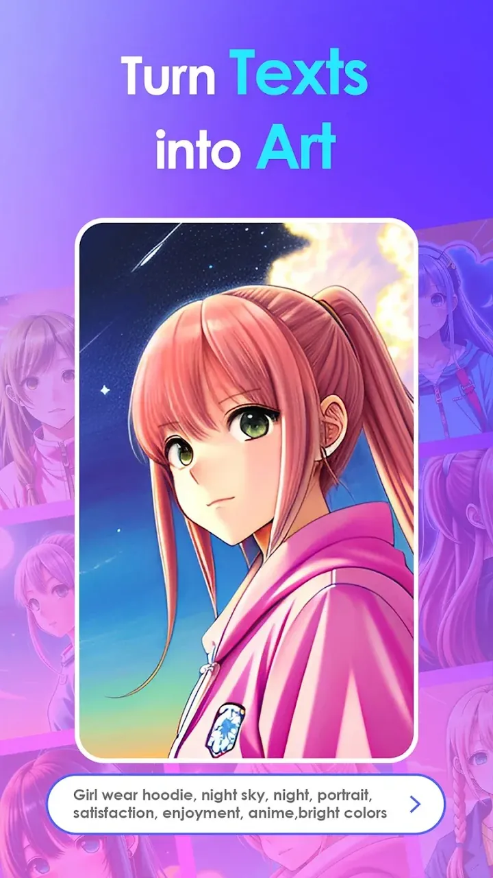 Capture d'écran Vivid AI 2