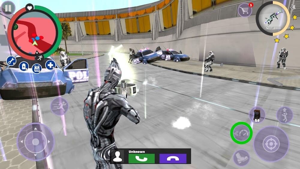 Screenshot gameplay Unlimited Speed 7