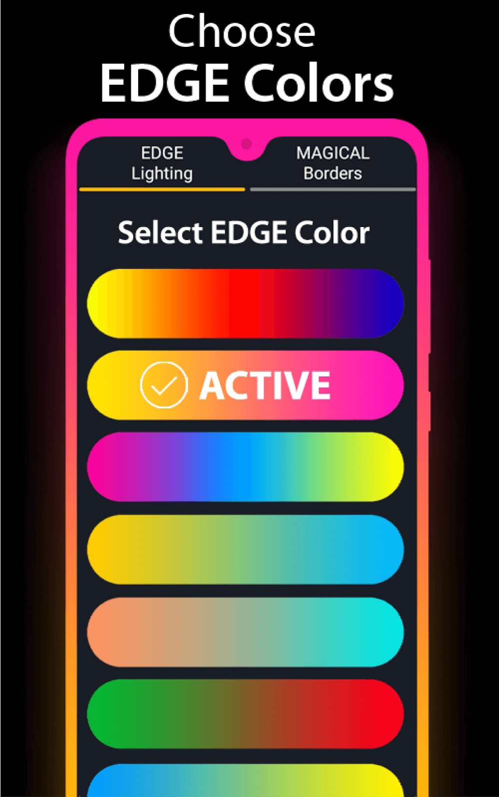 Aperçu de Edge Lighting - Borderlight