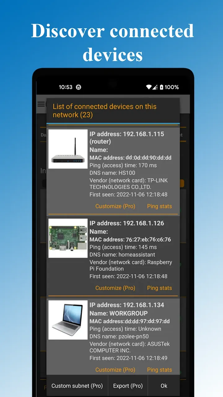 WiFi Analyzer Pro Capture d'écran 5