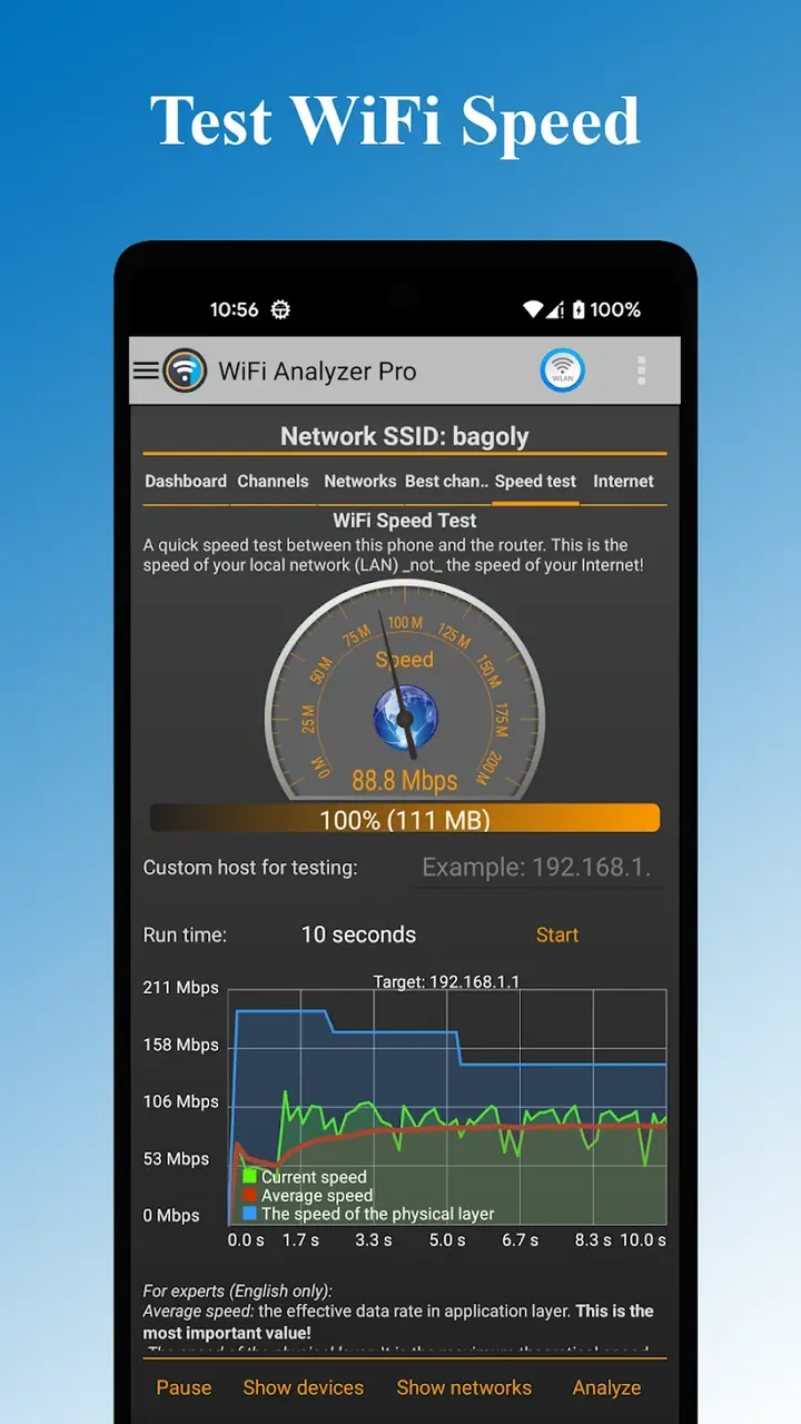 WiFi Analyzer Pro Capture d'écran 4