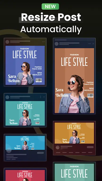 Capture d'écran 4 de Social Media Post Maker (Postwizz)