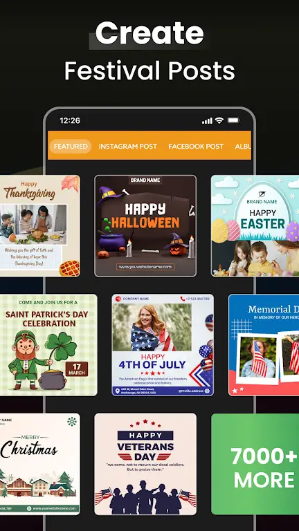 Capture d'écran 6 de Social Media Post Maker (Postwizz)
