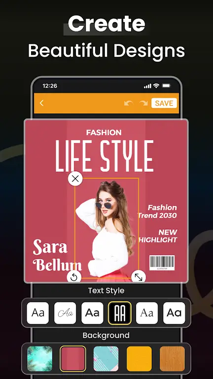 Capture d'écran 2 de Social Media Post Maker (Postwizz)