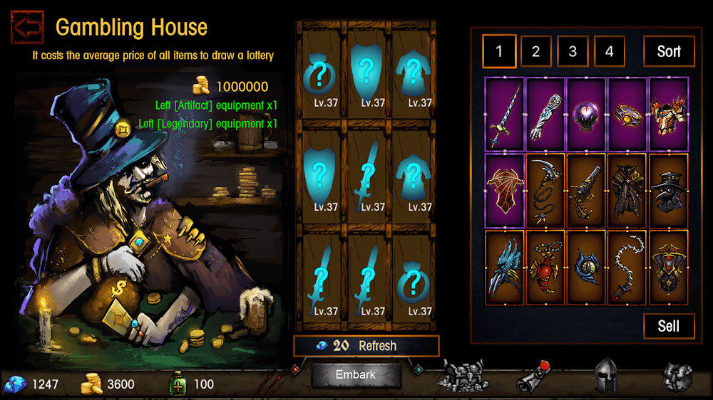 Dungeon Survival gameplay screenshot 3