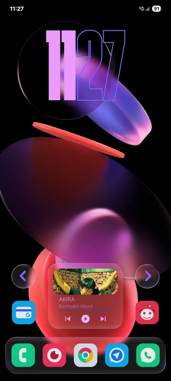 Liquid Glass for KLWP capture d'écran 4