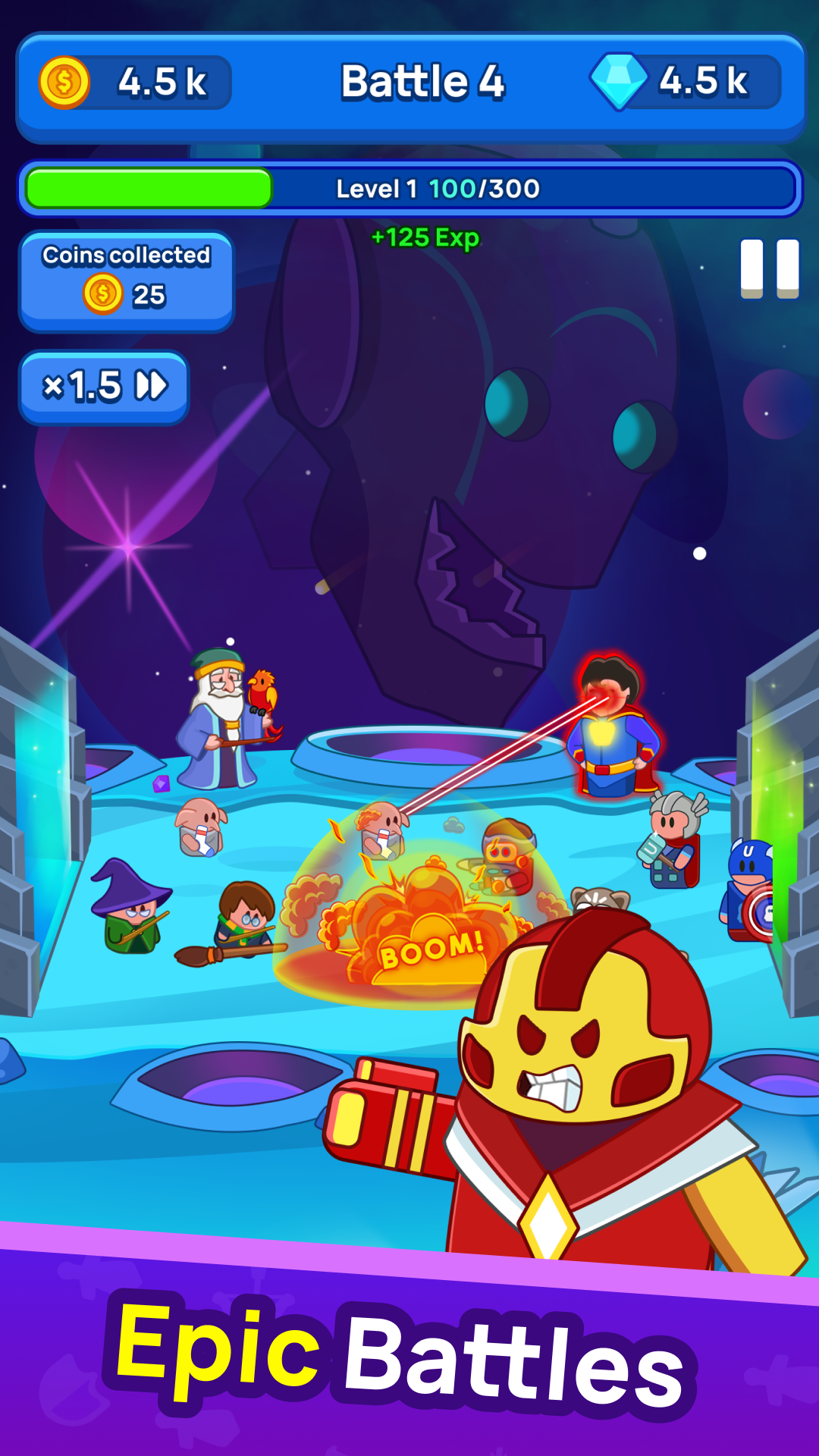Capture d'écran de gameplay Multiverse Wars 5