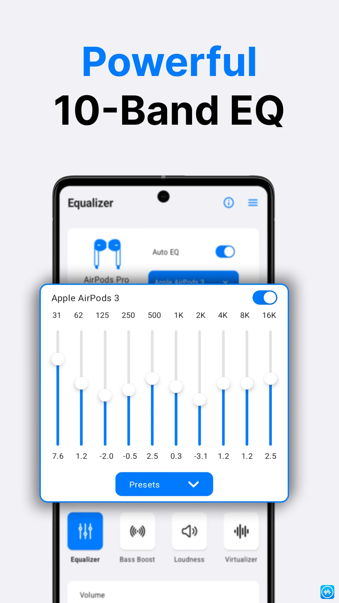 Capture d'écran 2 de Wave Equalizer FX Bass Booster