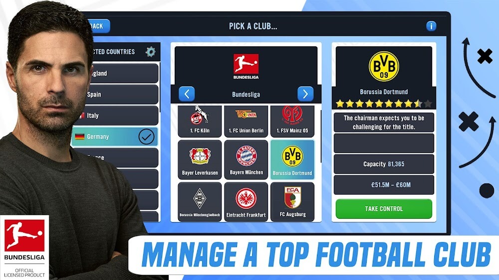 Soccer Manager 2023 – Football gameplay preview 5