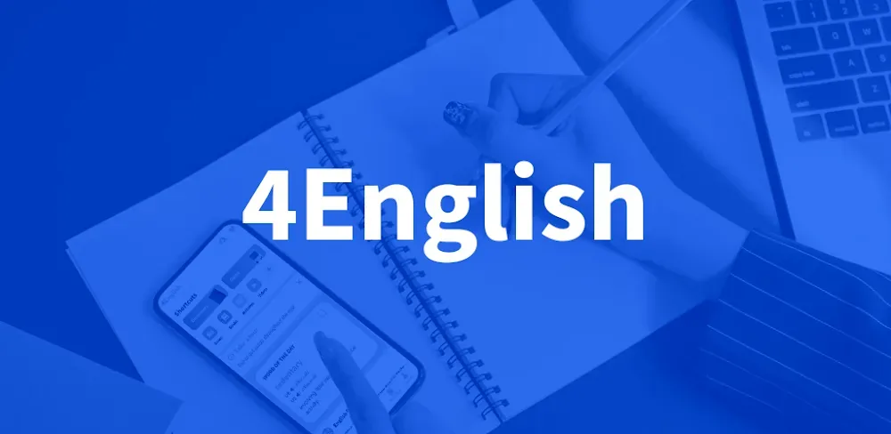 Capture d'écran de l'application 4English 1