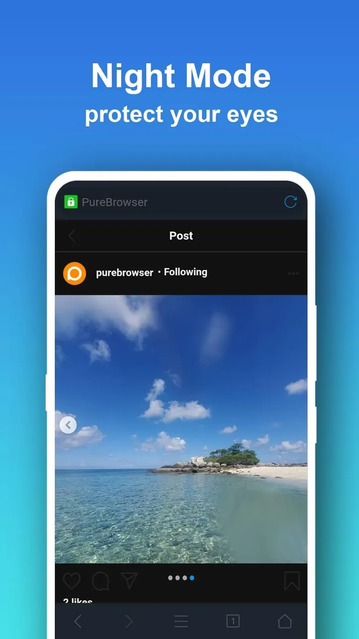 Capture d'écran Pure Browser Pro 6