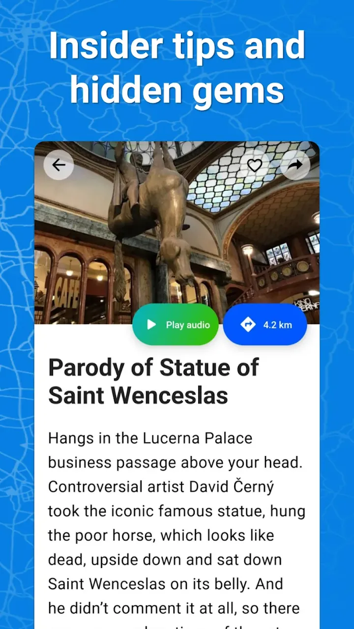 Capture d'écran de l'application SmartGuide 6