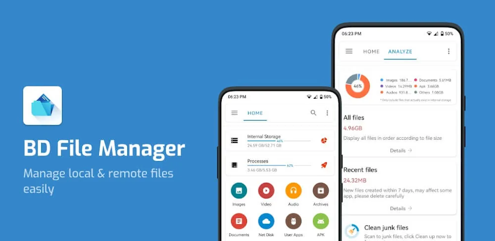 Capture d'écran 1 de BD File Manager File Explorer