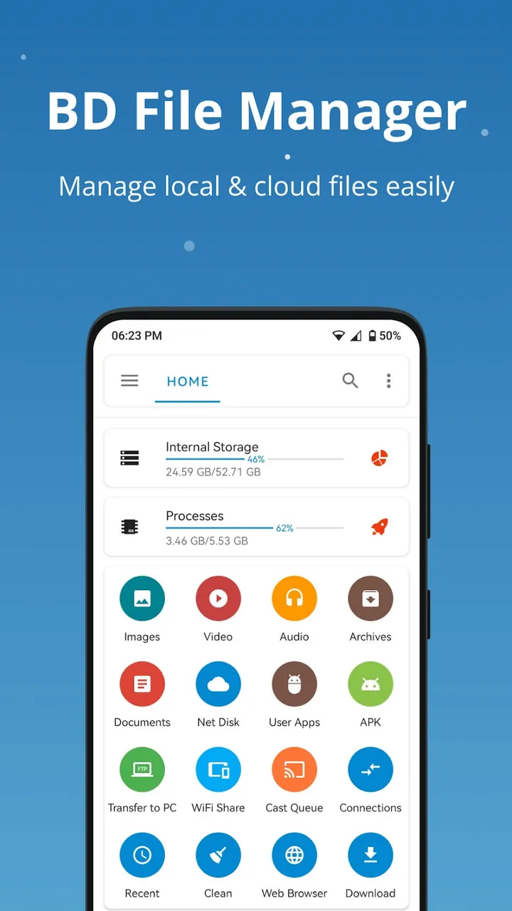 Capture d'écran 2 de BD File Manager File Explorer