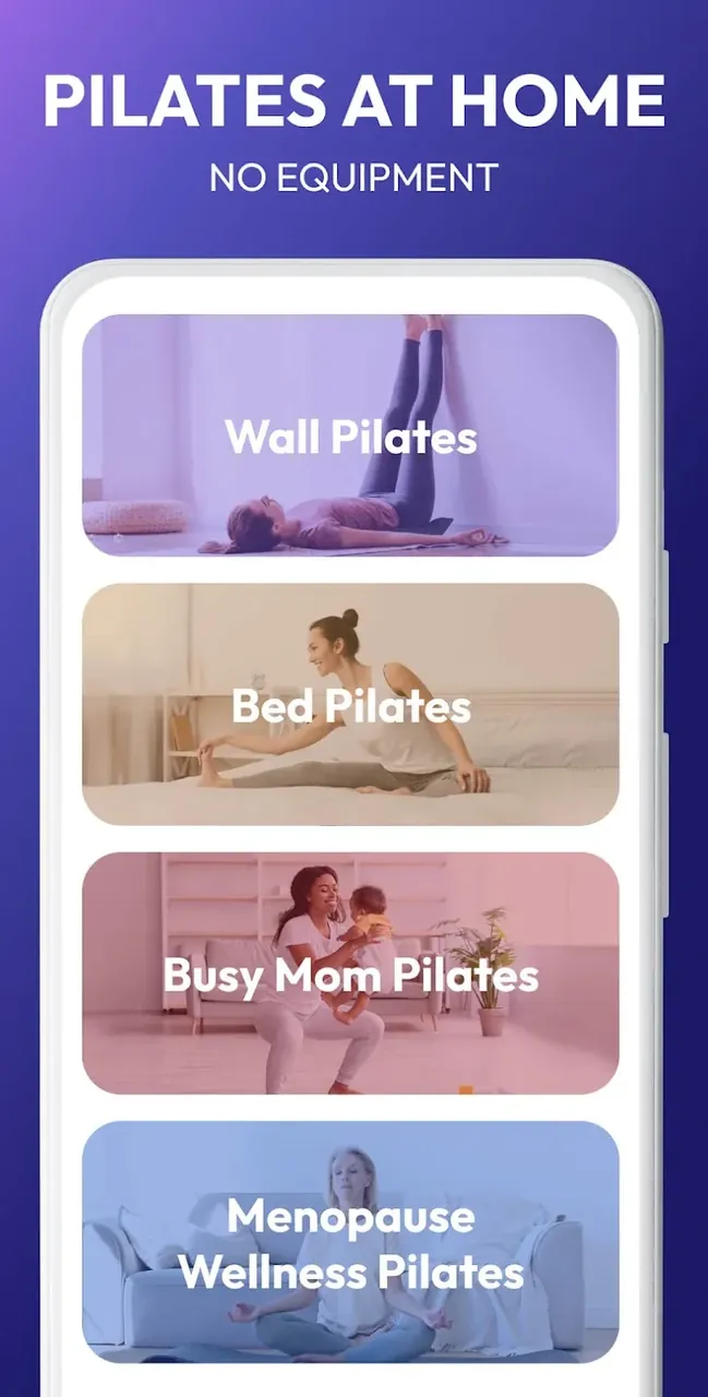 Pilates Workout at Home capture d'écran 2