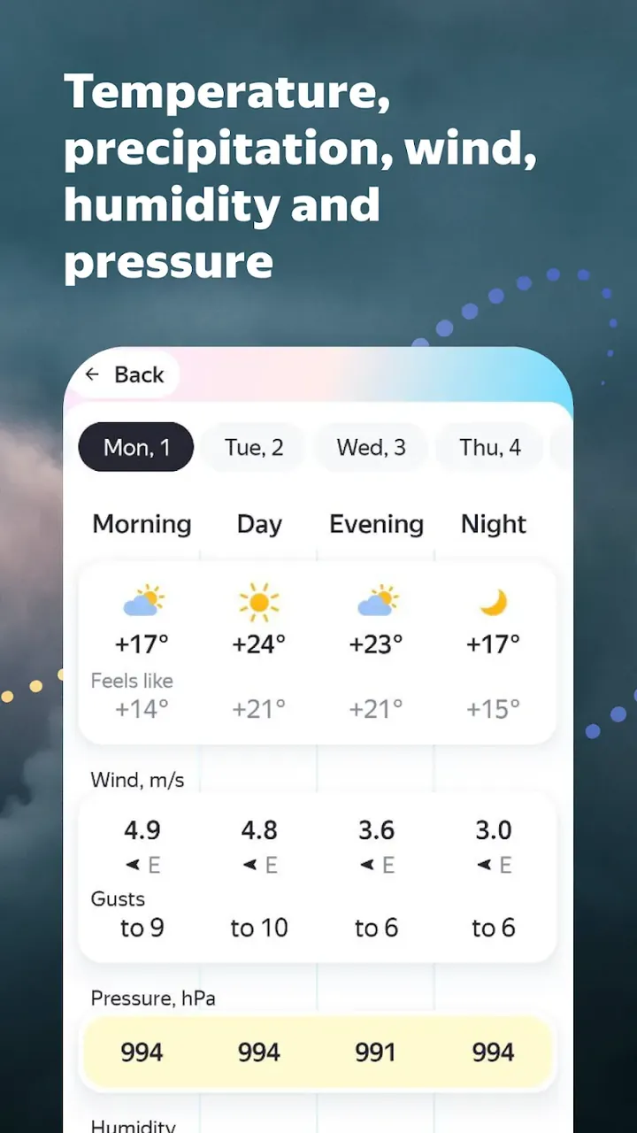 Meteum Weather capture d'écran 5