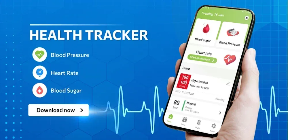 Capture d'écran Health Tracker 1