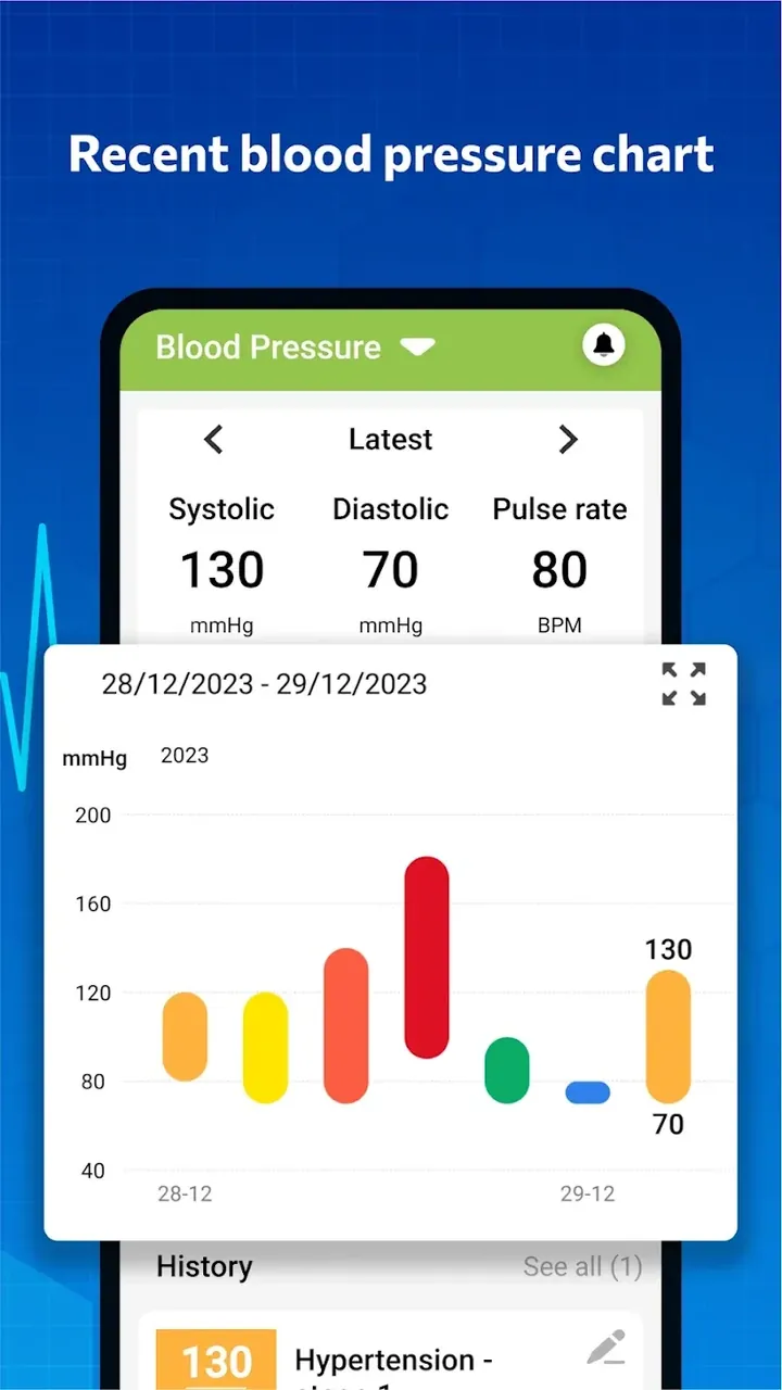 Capture d'écran Health Tracker 4