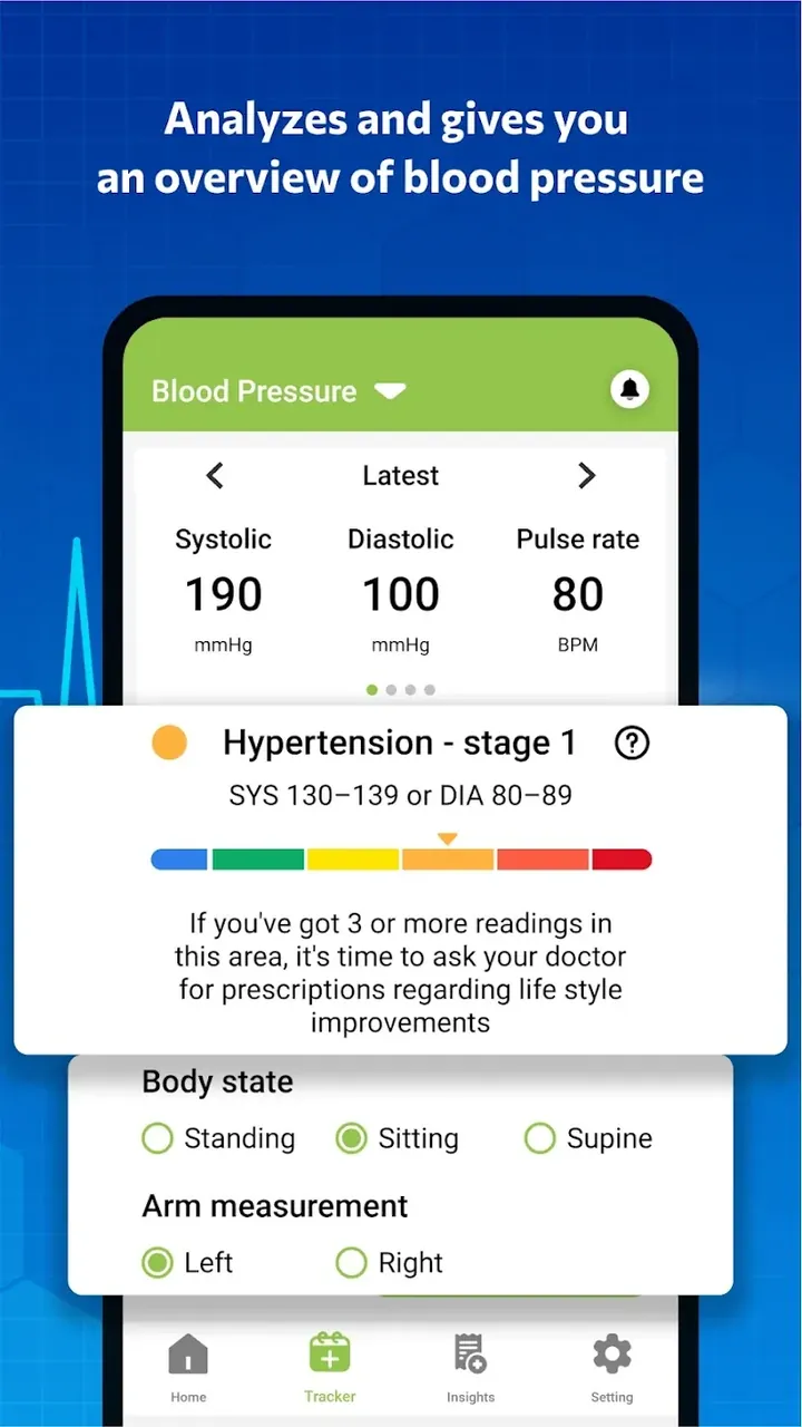 Capture d'écran Health Tracker 3