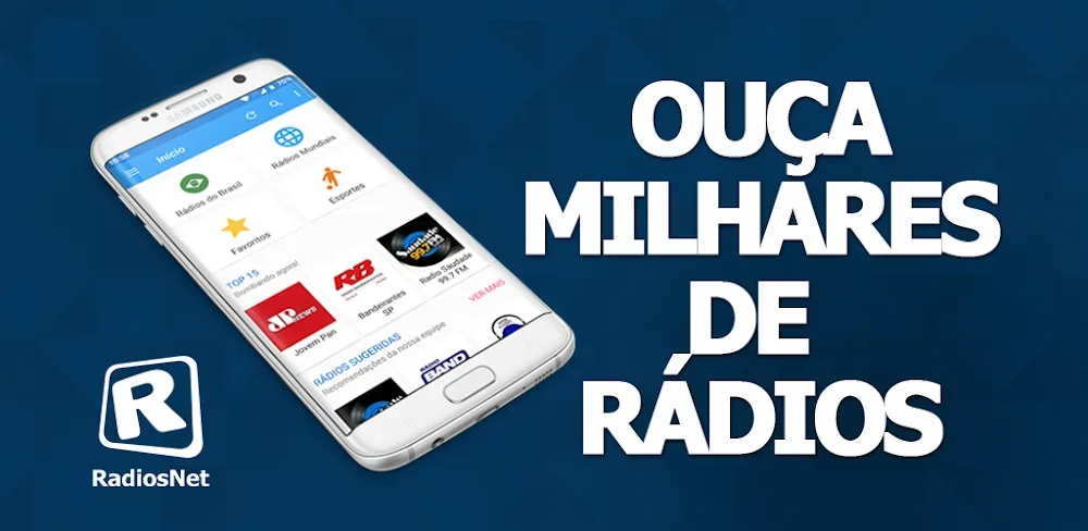 Capture d'écran 1 de l'application RadiosNet