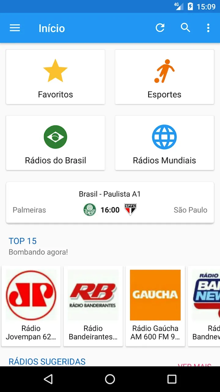 Capture d'écran 2 de l'application RadiosNet