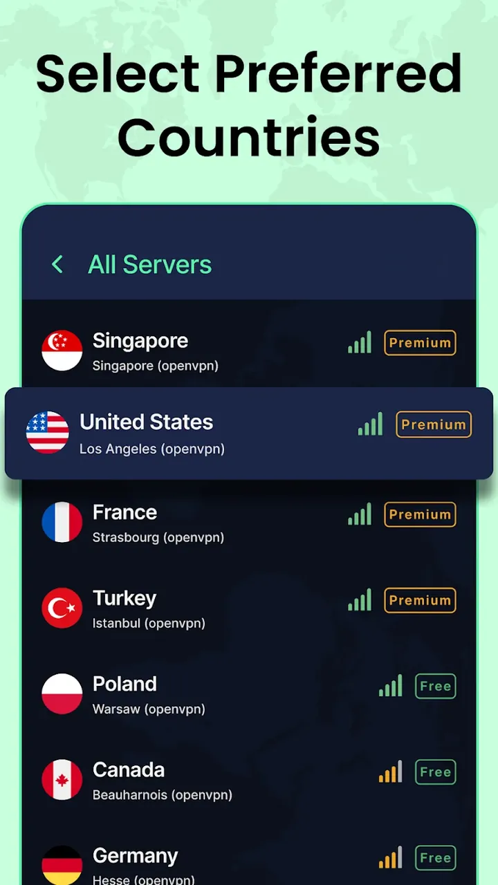 Bolt VPN capture d'écran 5