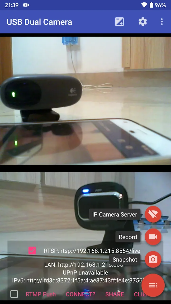 Capture d'écran 4 de USB Dual Camera Pro