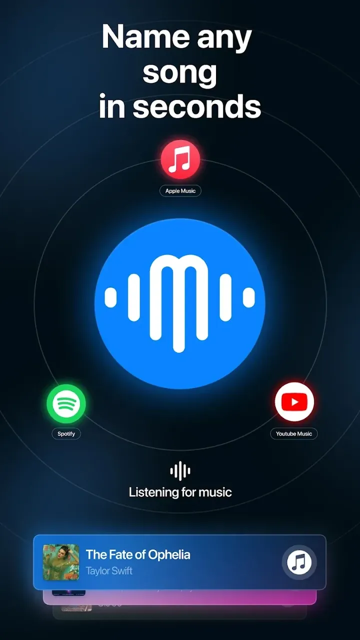 Capture d'écran 2 de Song Finder: Music Identifier