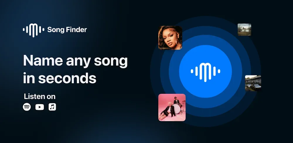Capture d'écran 1 de Song Finder: Music Identifier